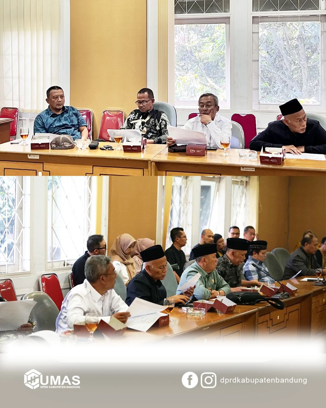 Rapat Badan Musyawarah DPRD Kabupaten Bandung Terkait Surat Masuk Dan Jadwal Kegiatan